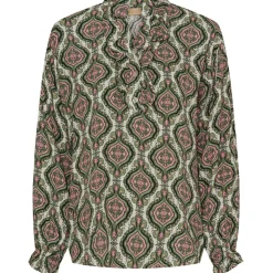 MARTA DU CHATEAU dame skjorte MdcAya 5891 - Military1405