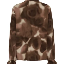 MARTA DU CHATEAU dame skjorte MdcAya 5891 - Fango617tpn Clearance