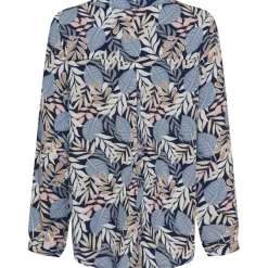 MARTA DU CHATEAU dame skjorte MdcAstrid - Blue4707 Outlet