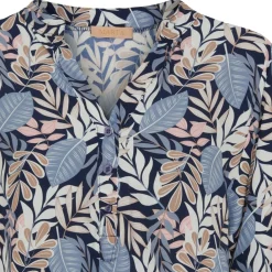 MARTA DU CHATEAU dame skjorte MdcAstrid - Blue4707 Outlet