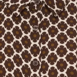 MARTA DU CHATEAU dame skjorte MdcAntares 7706 - Marrone2158tpl