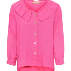 MARTA DU CHATEAU dame skjorte K1123 - Fuxia Clearance