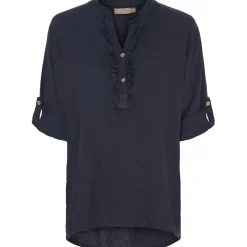 MARTA DU CHATEAU dame skjorte 85137-1 - Navy5512 Clearance