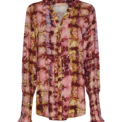 MARTA DU CHATEAU dame skjorte MdcRamona 3180b - Rosa Outlet