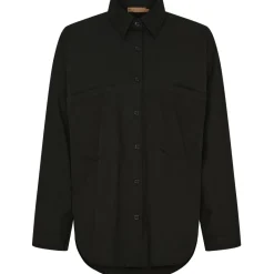 MARTA DU CHATEAU dame skjorte MdcCecile 85530 - Black Outlet