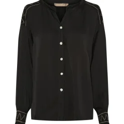 MARTA DU CHATEAU dame skjorte MdcElina 80320 - Black