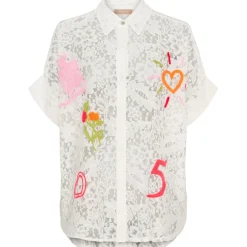 MARTA DU CHATEAU dame skjorte MdcUlla 5711/1 - White Sale