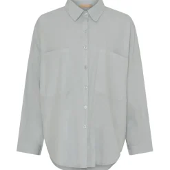 MARTA DU CHATEAU dame skjorte MdcCecile 85530 - GrigioCH2090 Outlet