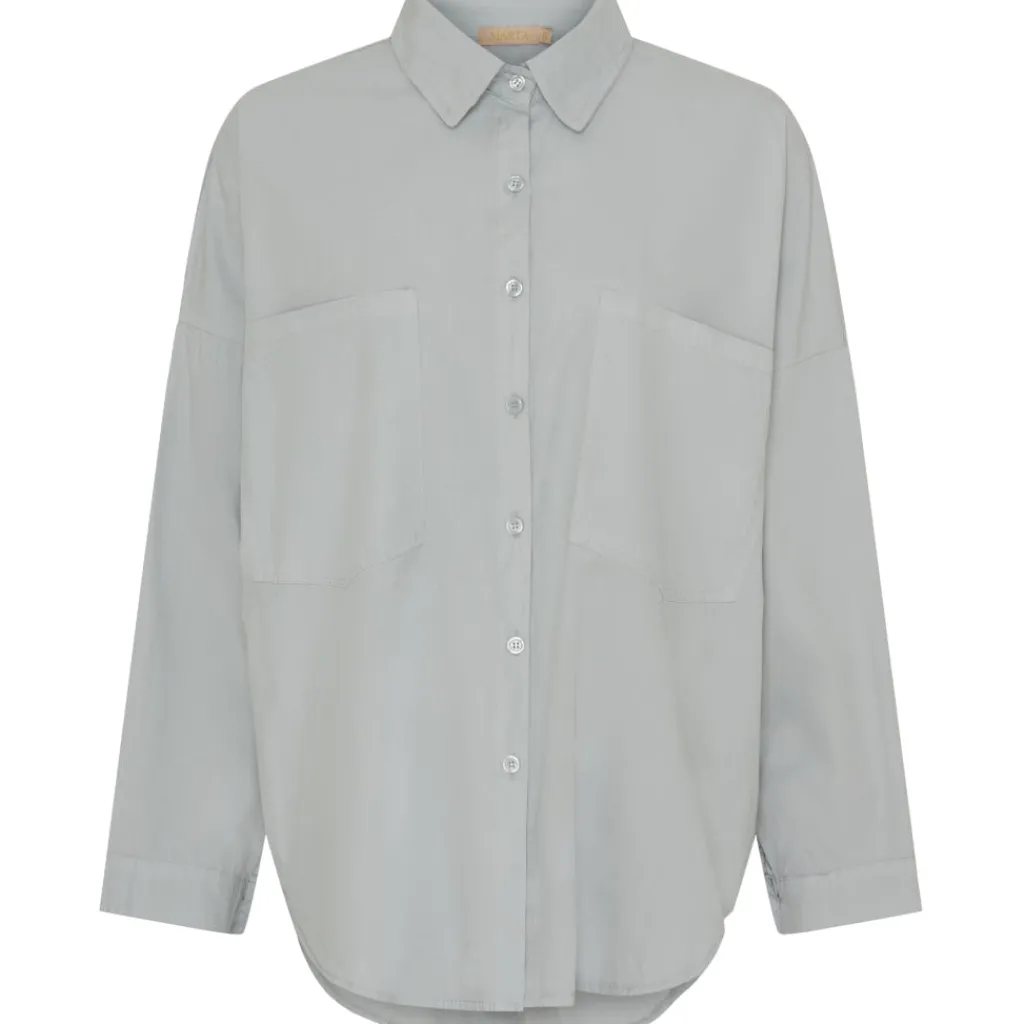 MARTA DU CHATEAU dame skjorte MdcCecile 85530 - GrigioCH2090 Outlet