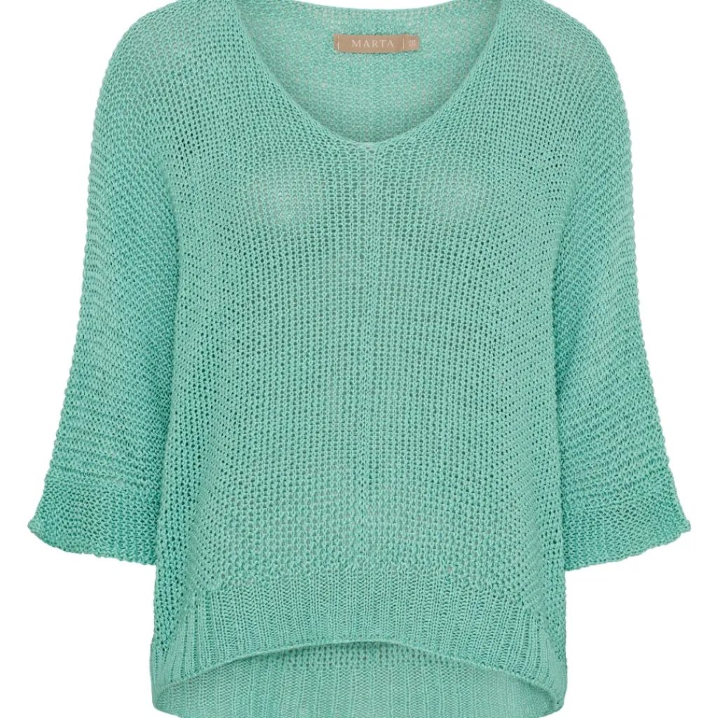 MARTA DU CHATEAU dame strik 7010 - Aqua Best