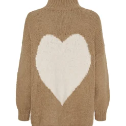 MARTA DU CHATEAU dame strik MdcCedar 9232 - Light Camel/Panna New