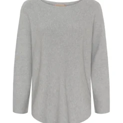 MARTA DU CHATEAU dame strik MDCDagmar 5001 - LightGrey4001 New