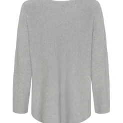 MARTA DU CHATEAU dame strik MDCDagmar 5001 - LightGrey4001 New