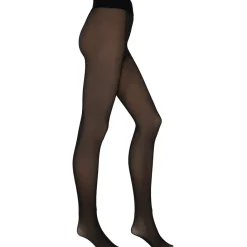 MARTA DU CHATEAU dame strømpebukser 2 pack 15DEN MdcErika 121-CDSAT2 - Black New