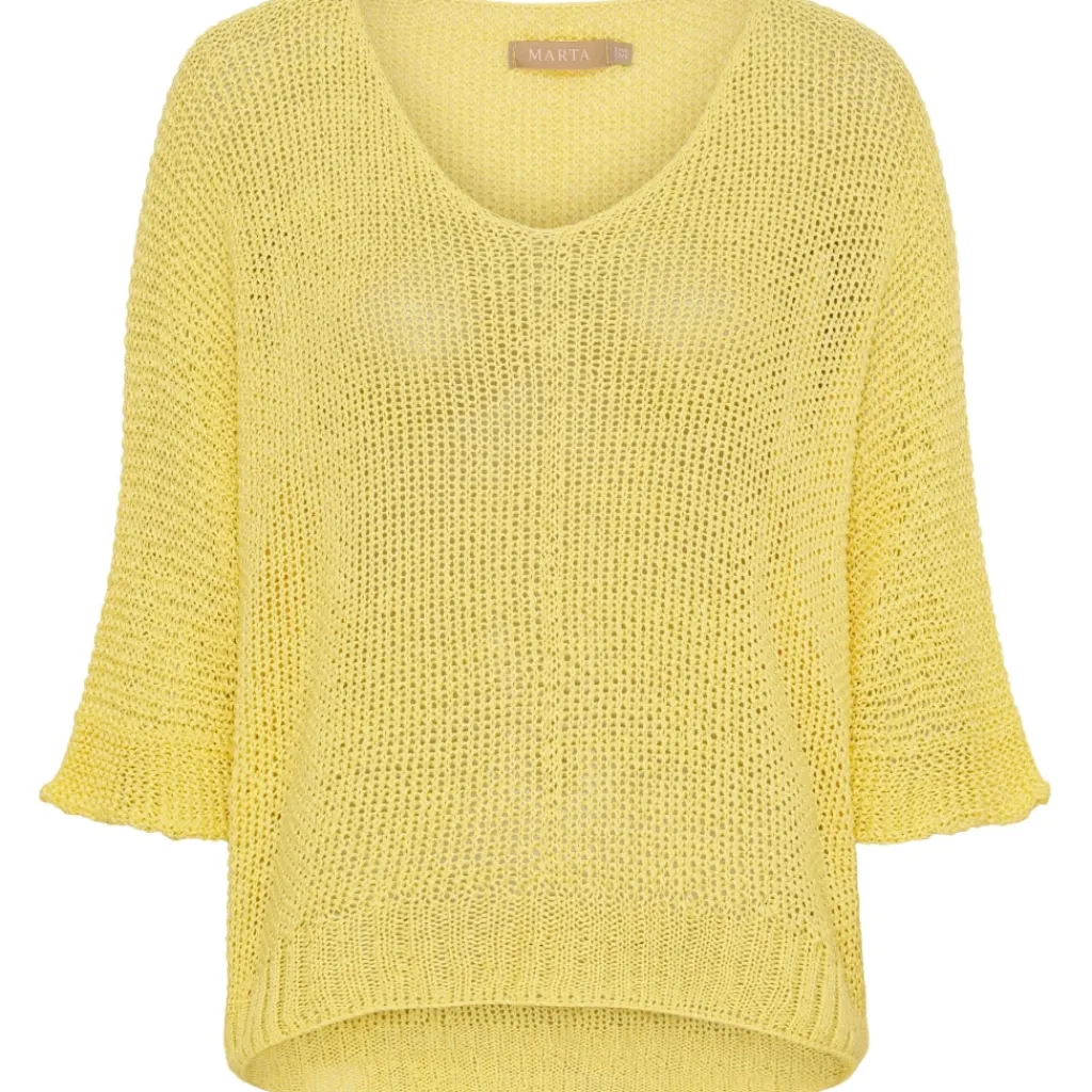 MARTA DU CHATEAU dame strik 7010 - Yellow108