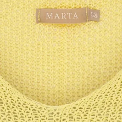 MARTA DU CHATEAU dame strik 7010 - Yellow108
