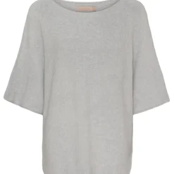 MARTA DU CHATEAU dame strik MdcSia 5003 - LightGrey4001 Discount