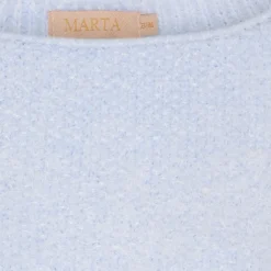 MARTA DU CHATEAU dame strik MdcAnouk 8038 - Sky Blue Sale