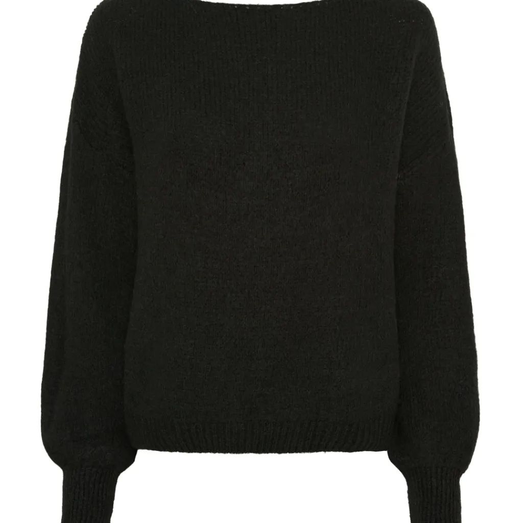 MARTA DU CHATEAU dame strik MdcRosa 5102 - Black Discount