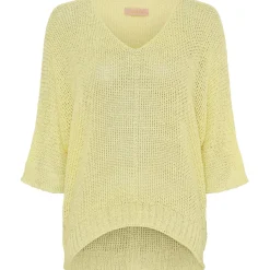 MARTA DU CHATEAU dame strik 7010 - Yellow Outlet