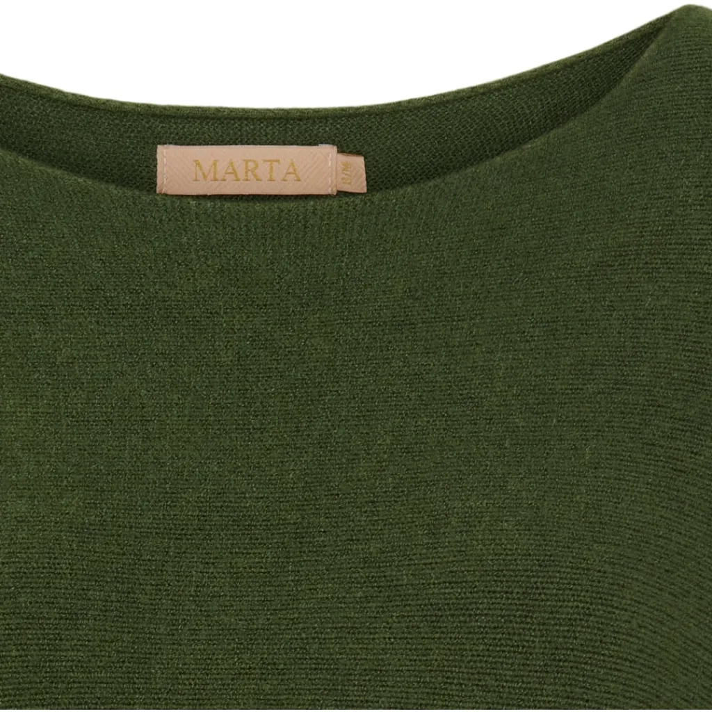 MARTA DU CHATEAU dame strik MDCDagmar 5001 - Army9436 New