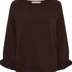 MARTA DU CHATEAU dame strik MdcElderflower 30003 - Chocolate2916 Online