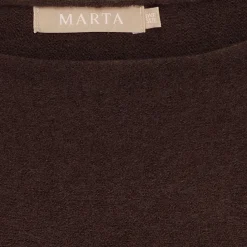 MARTA DU CHATEAU dame strik MdcElderflower 30003 - Chocolate2916 Online