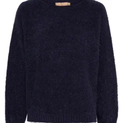 MARTA DU CHATEAU dame strik MdcAnouk 8038 - Blue Discount