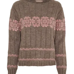 MARTA DU CHATEAU dame strik MdcBruna 8154 - Fango/Rose