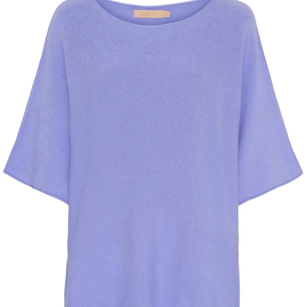 MARTA DU CHATEAU dame strik MdcSia 5003 - Azzurro9685 Sale