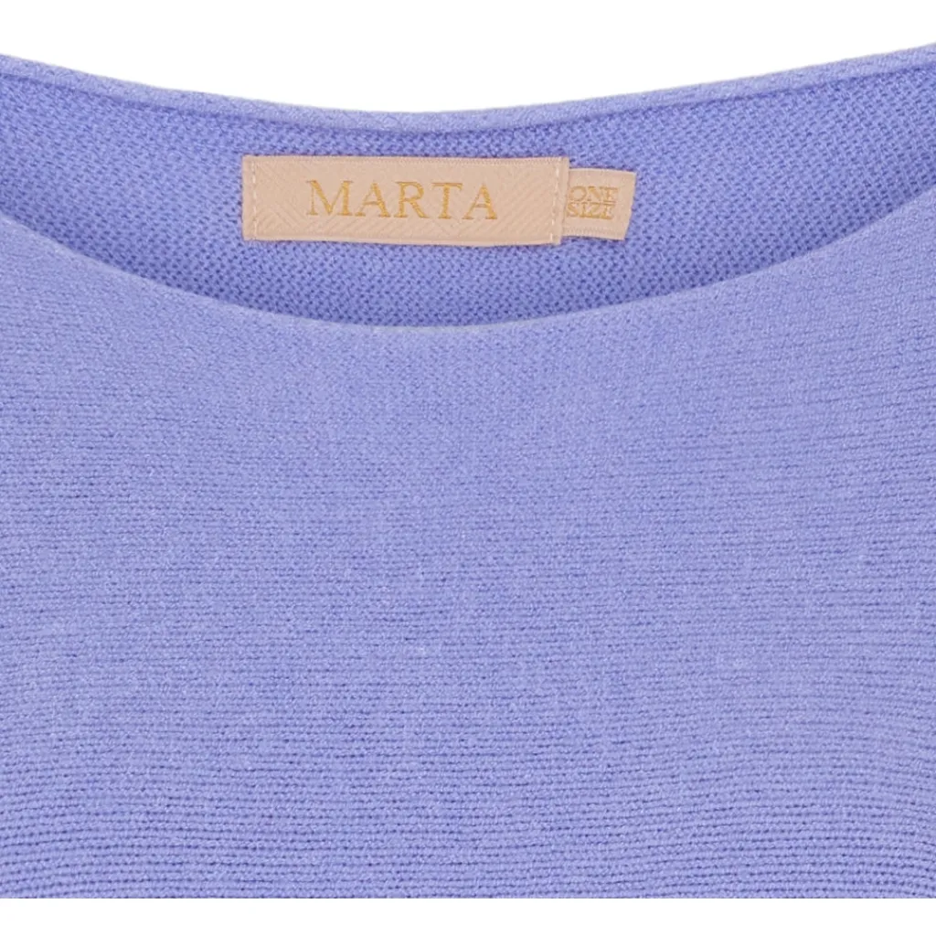 MARTA DU CHATEAU dame strik MdcSia 5003 - Azzurro9685 Sale