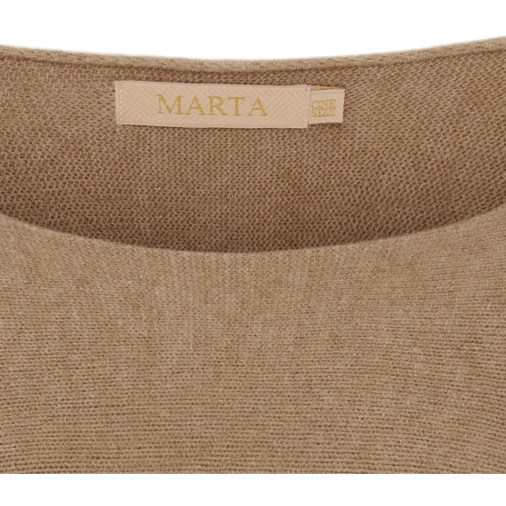 MARTA DU CHATEAU dame strik MdcSia 5003 - Camel Best