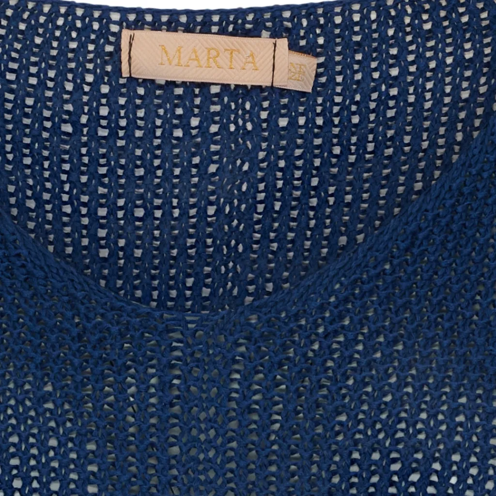 MARTA DU CHATEAU dame strik 7010 - Blue4171 Sale