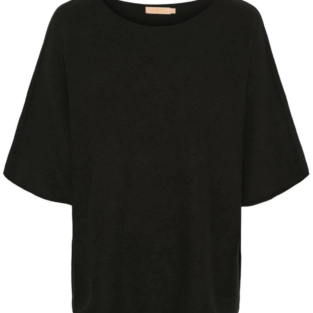 MARTA DU CHATEAU dame strik MdcSia 5003 - Black Clearance