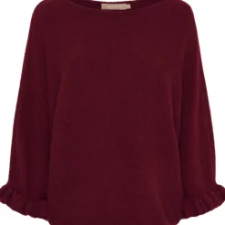 MARTA DU CHATEAU dame strik MdcElderflower 30003 - Bordeaux2911 Best