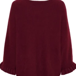 MARTA DU CHATEAU dame strik MdcElderflower 30003 - Bordeaux2911 Best