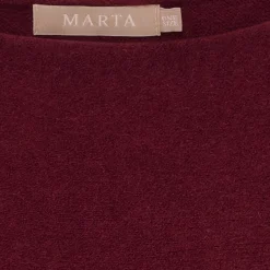 MARTA DU CHATEAU dame strik MdcElderflower 30003 - Bordeaux2911 Best