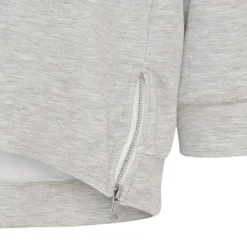 MARTA DU CHATEAU dame sweatshirt MdcCerise 258026 - GreyMelange02 Online