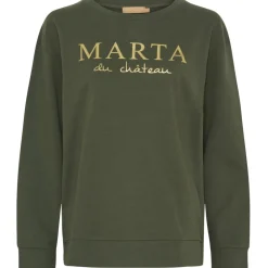 MARTA DU CHATEAU dame sweatshirt MdcAnnemette J-639 - Military Online