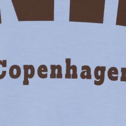 MARTA DU CHATEAU dame sweatshirt MdcHibiscus 22659 - Sky Blue Online