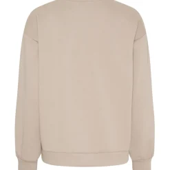 MARTA DU CHATEAU dame sweatshirt MdcLiora 58512M - Fango/black Best