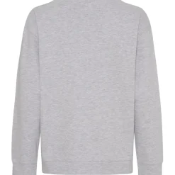 MARTA DU CHATEAU dame sweatshirt MdcAnnemette J-639 - Grey Melange Clearance