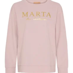 MARTA DU CHATEAU dame sweatshirt MdcAnnemette J-639 - Old Rose Sale