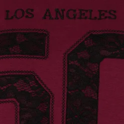 MARTA DU CHATEAU dame sweatshirt MdcLiora 58512M - Bordeaux161/Black Best