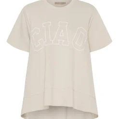 MARTA DU CHATEAU dame sweatshirt MdcLavender 258919 - Beige Sale