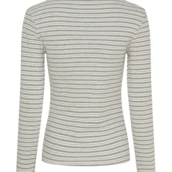 MARTA DU CHATEAU dame tee MdcChristel 6452 - Melange10/Cream New