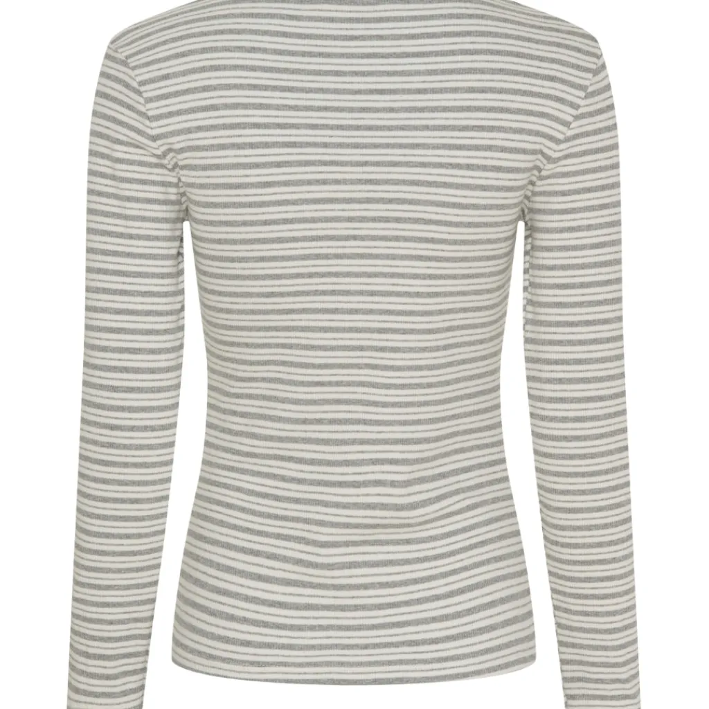 MARTA DU CHATEAU dame tee MdcChristel 6452 - Melange10/Cream New