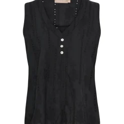 MARTA DU CHATEAU dame top MdcPerla 6261 - Black New