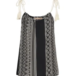 MARTA DU CHATEAU dame top MdcTanya 258620 - Black/WhiteMC1488 Discount