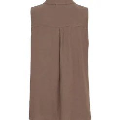 MARTA DU CHATEAU dame top MdcMalene 258356 - Cold brown Hot